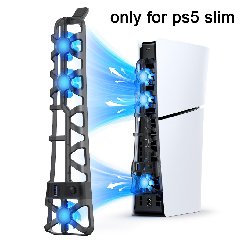 Board Game For 5 Players - 冷却ファンプレイステーションプレイステーション PS 5 PS5 スリムゲームコンソールクーラー換気扇冷蔵庫 USB