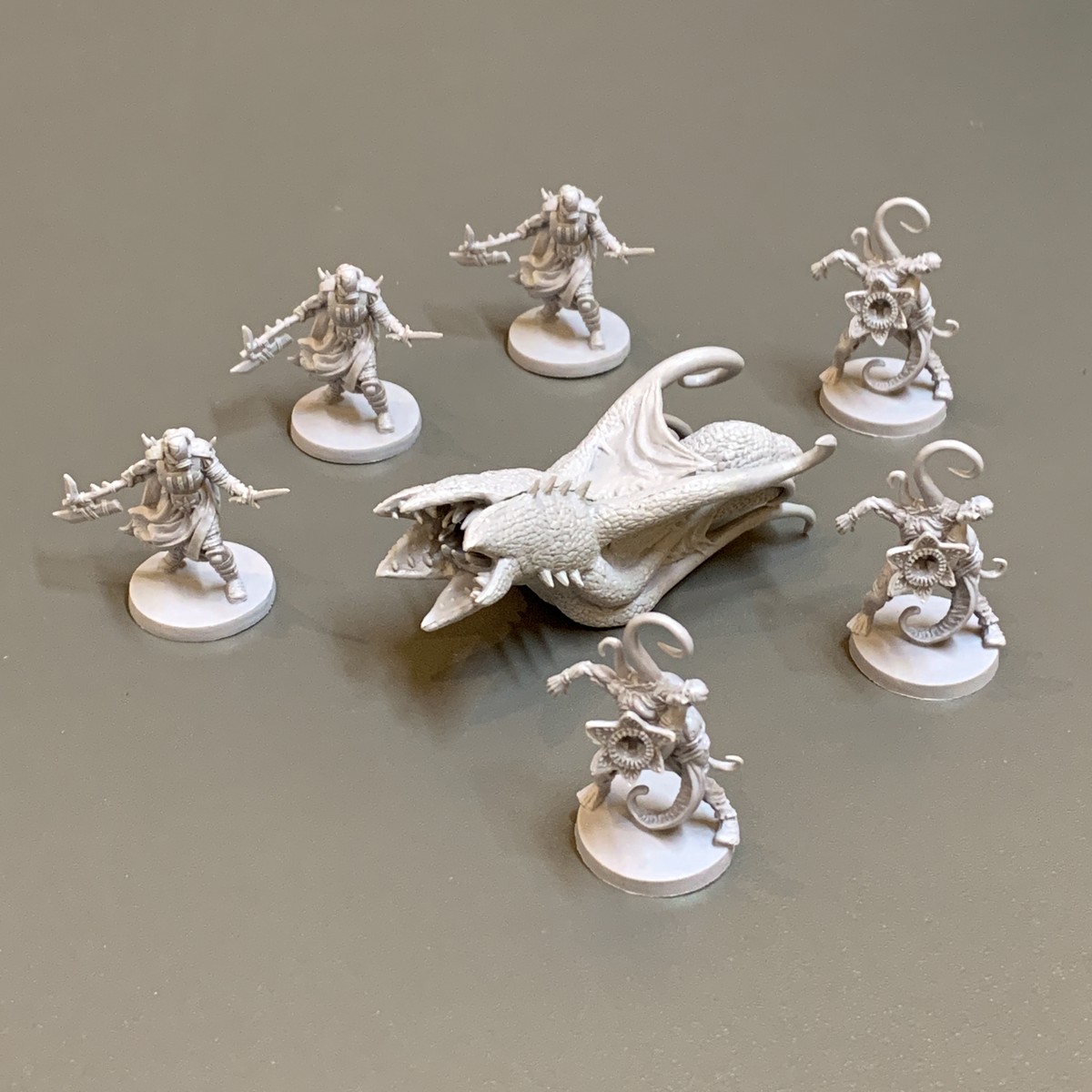 Board Game Horror Movie - ミニチュアボードゲーム,1人でのサバイバル,ホラーダンジョンクローラーフィギュア,6ゲーム