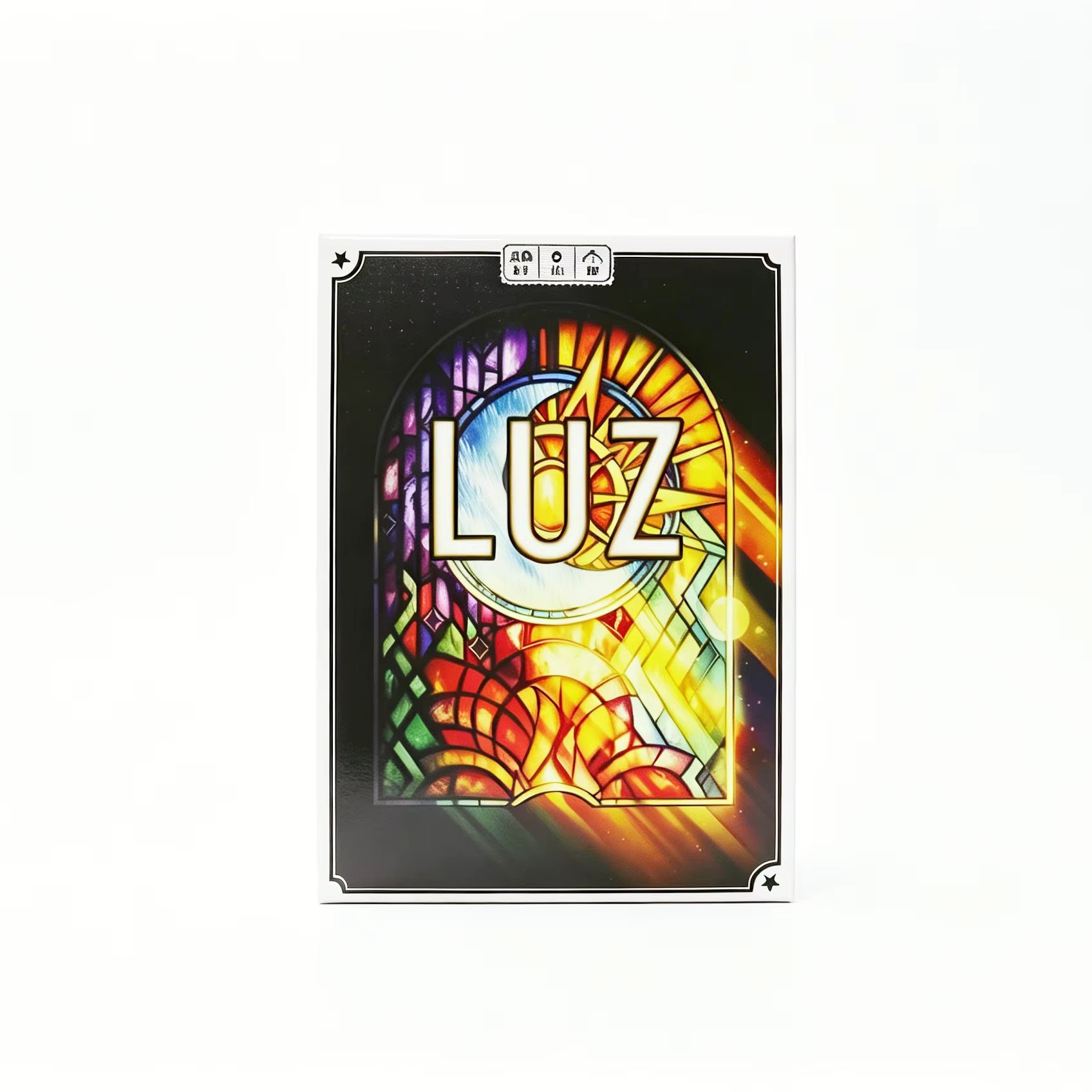 Board Game For 5 Players - LUZ - 戦略ボードゲーム、ブラインドベットと隠された価値を持つカードを使ったトリックプレイ、30分間のゲームプレイ、3～5人用