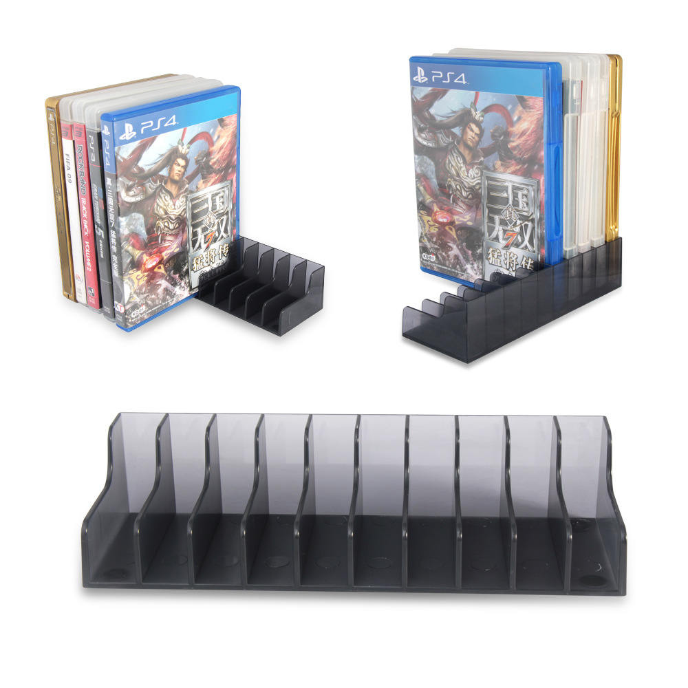 Board Game For 5 Players - 2個PS5 PS4/スリム/Pro10ゲームディスク収納スタンドゲームホルダーブラケットソニーのプレイステーション4 ps 4アクセサリー