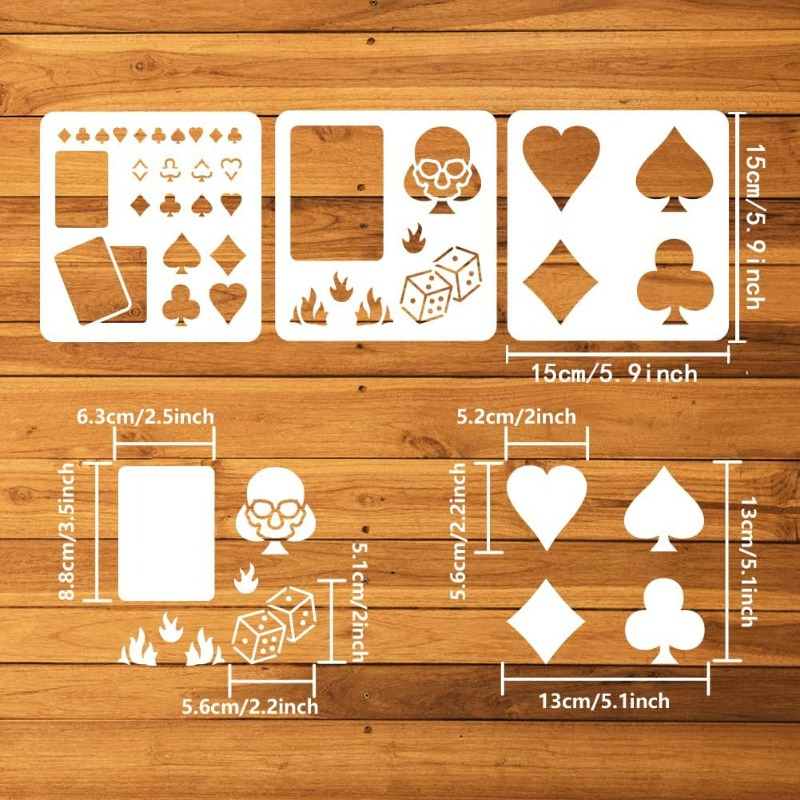 写真、カード、ハートスペード、クラブダイヤモンドパターンのた - Board Game Template のレビューと価格