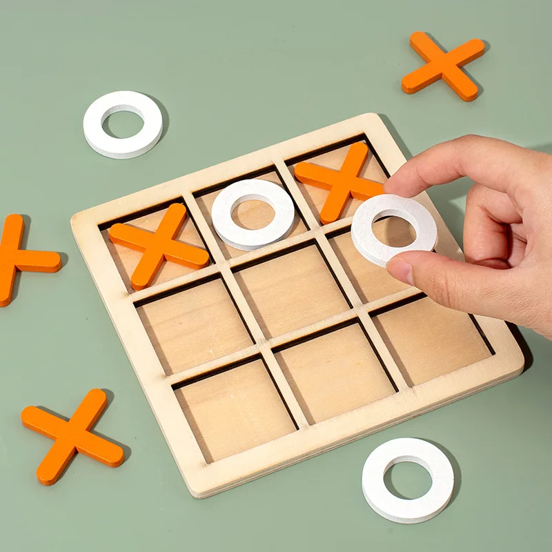 5個入り 木製三目並べゲーム 認知症活動 アルツハイマー病  - Board Game Template のレビューと価格