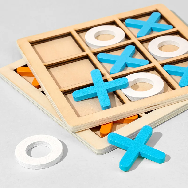 5個入り 木製三目並べゲーム 認知症活動 アルツハイマー病  - Board Game Template のレビューと価格