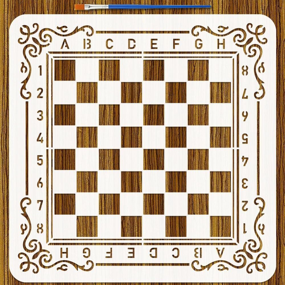 ゲームディスク用ペイントステンシル（ペイントブラシ付き）11 - Board Game Template のレビューと価格