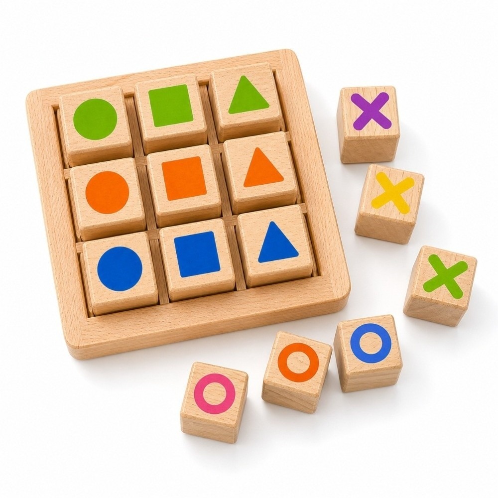 携帯用木製三目並べ 木製手作り仕上げ 教育用ボードゲーム 二 - Board Game For 5 Players のレビューと価格