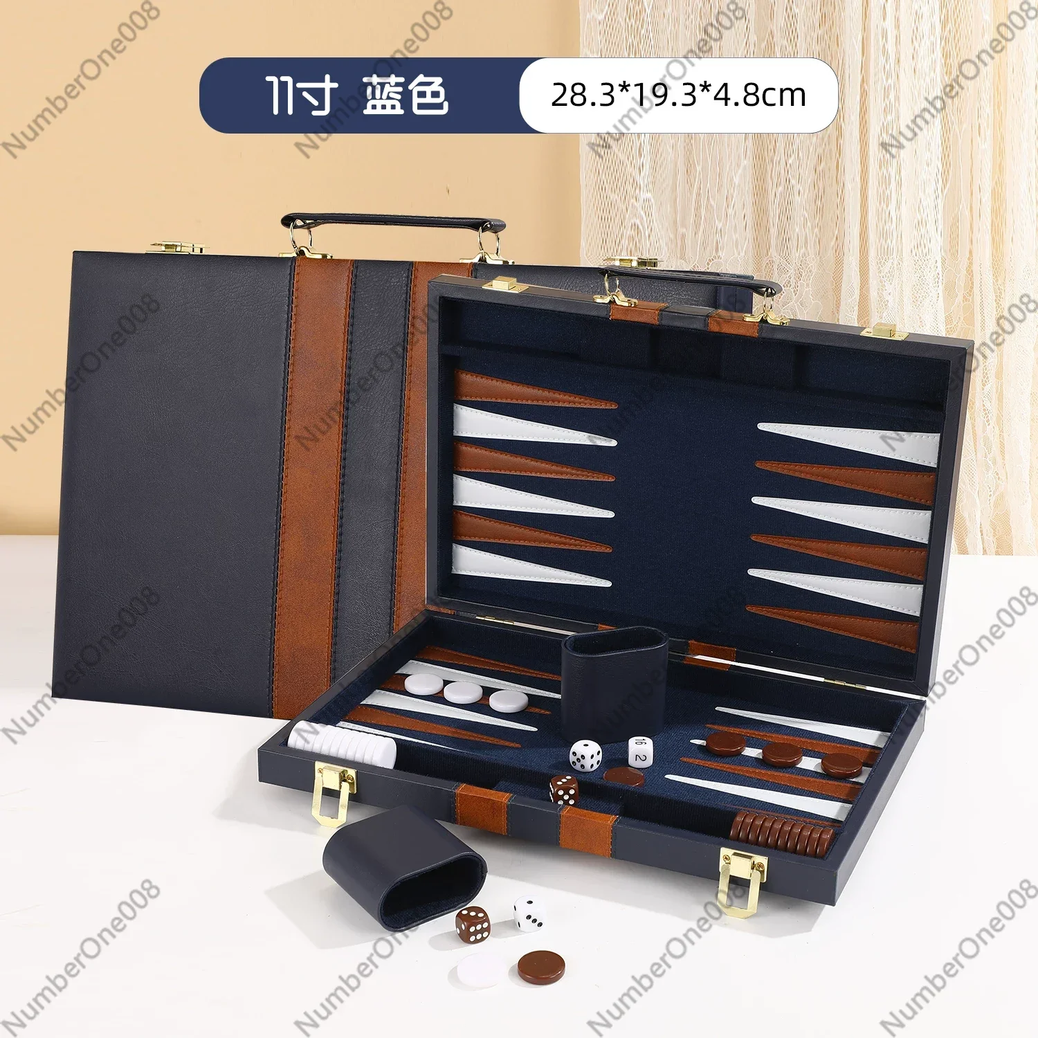 中国製卸売高品質トラベルサイズレザーバックギャモンボードゲー - Board Game Vantage のレビューと価格