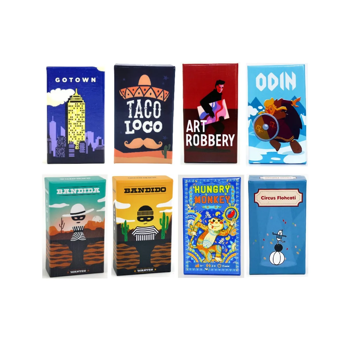 ホットゲーム - タコ・ロコ・カードゲーム |   オーディ - Board Game Azul のレビューと価格