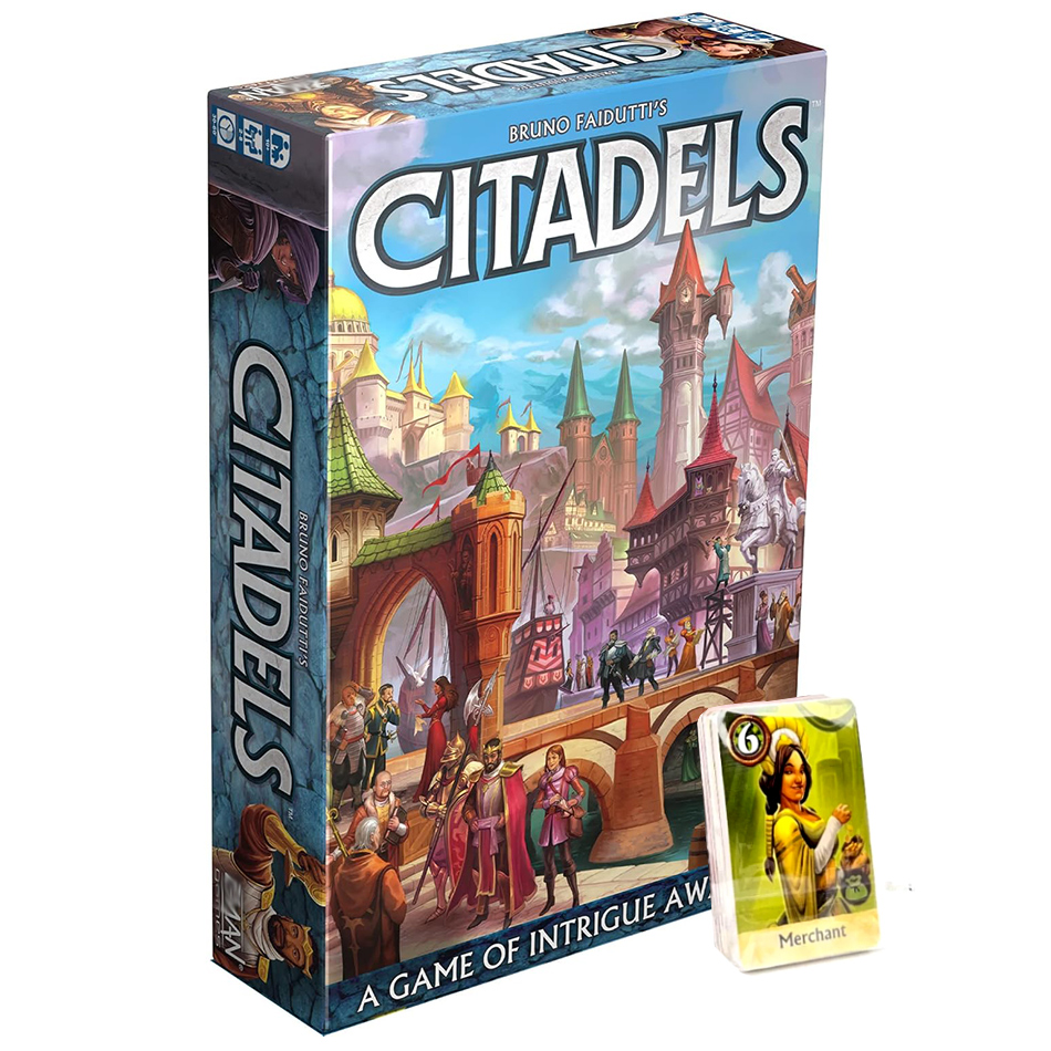 シタデル改訂版、ボードゲーム - マスタービルダー対決! 、 - Board Game Bang のレビューと価格