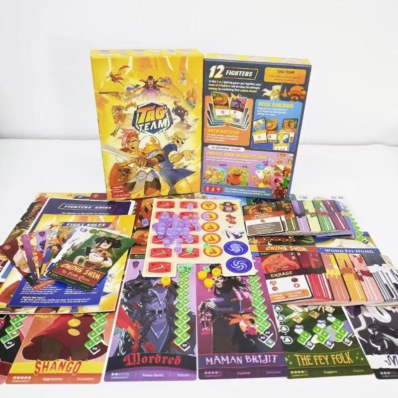 タッグチーム - カードゲーム |   速攻の対戦、驚愕のひ - Board Game Azul のレビューと価格